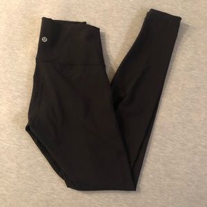 Black lululemon full length leggings